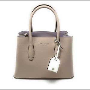 Kate Spade Eva Leather warm beige satchel